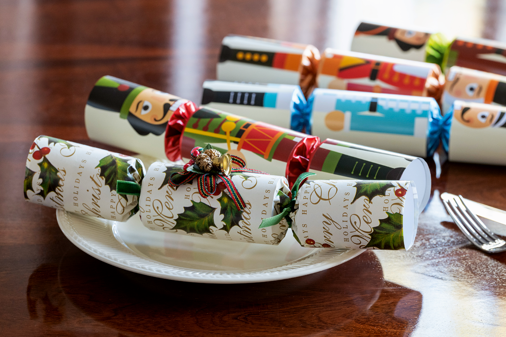 Fuer die weihnachtliche Tafel - Geschenkpapier